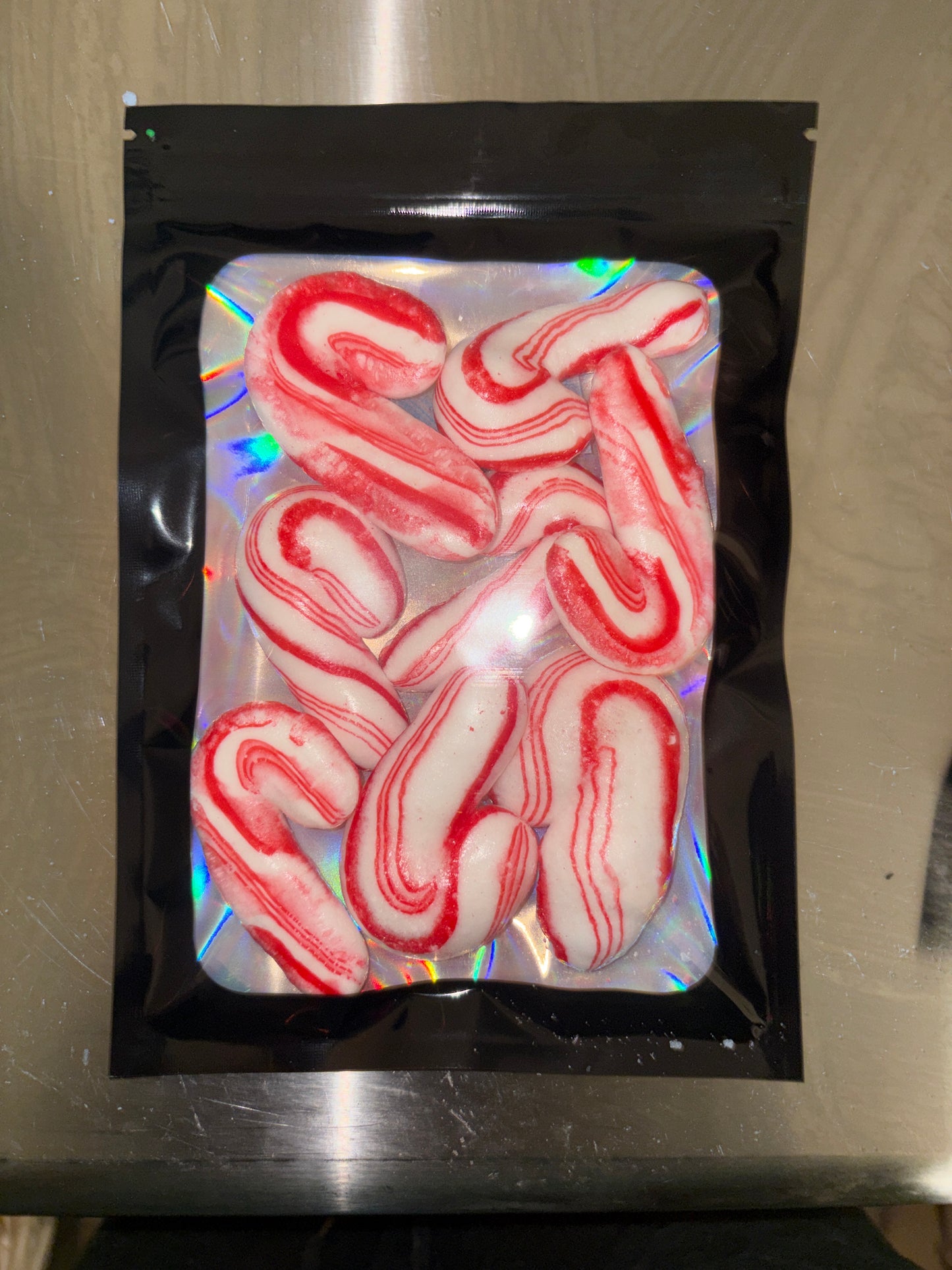 Frosted Peppermint Canes