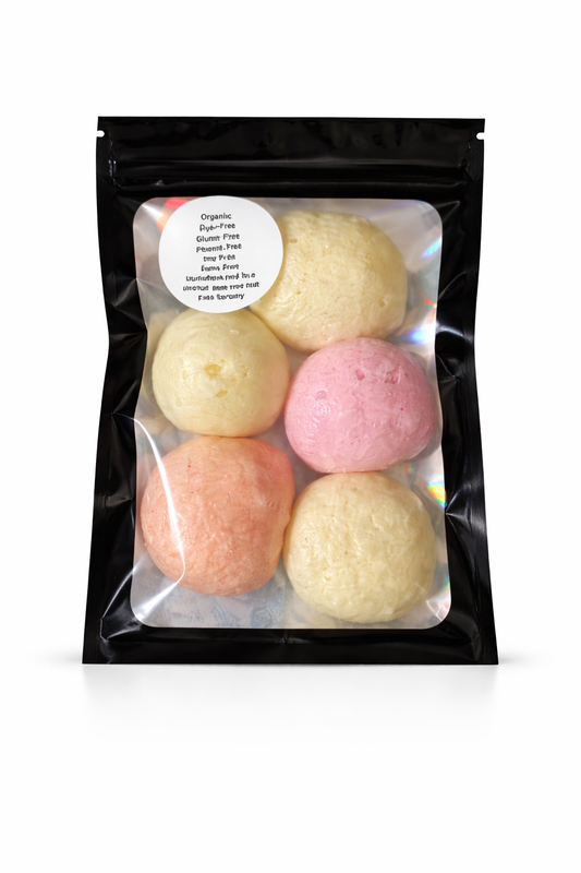 Dye-Free Organic Foamy Starfish