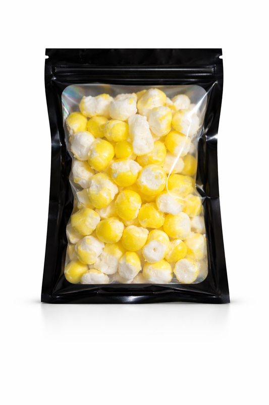 Puffed Lemon Pearls